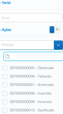 AutomaçõesSugestõesDefeitos